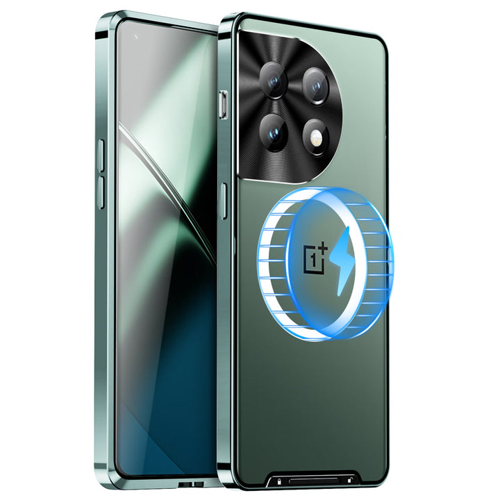 Ultra-Thin Metal Frame Glass Case - OnePlus