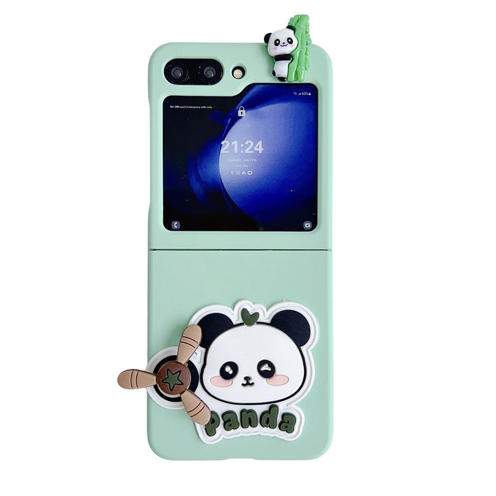 Playful Cute Cartoon Case with Bracelet - Samsung