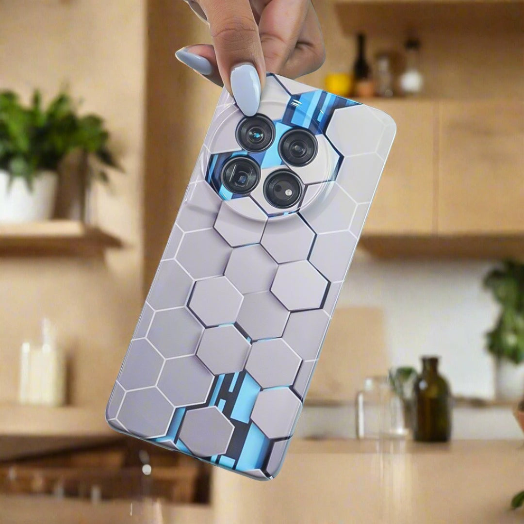 3D Honeycomb Hive Pattern Case - OnePlus