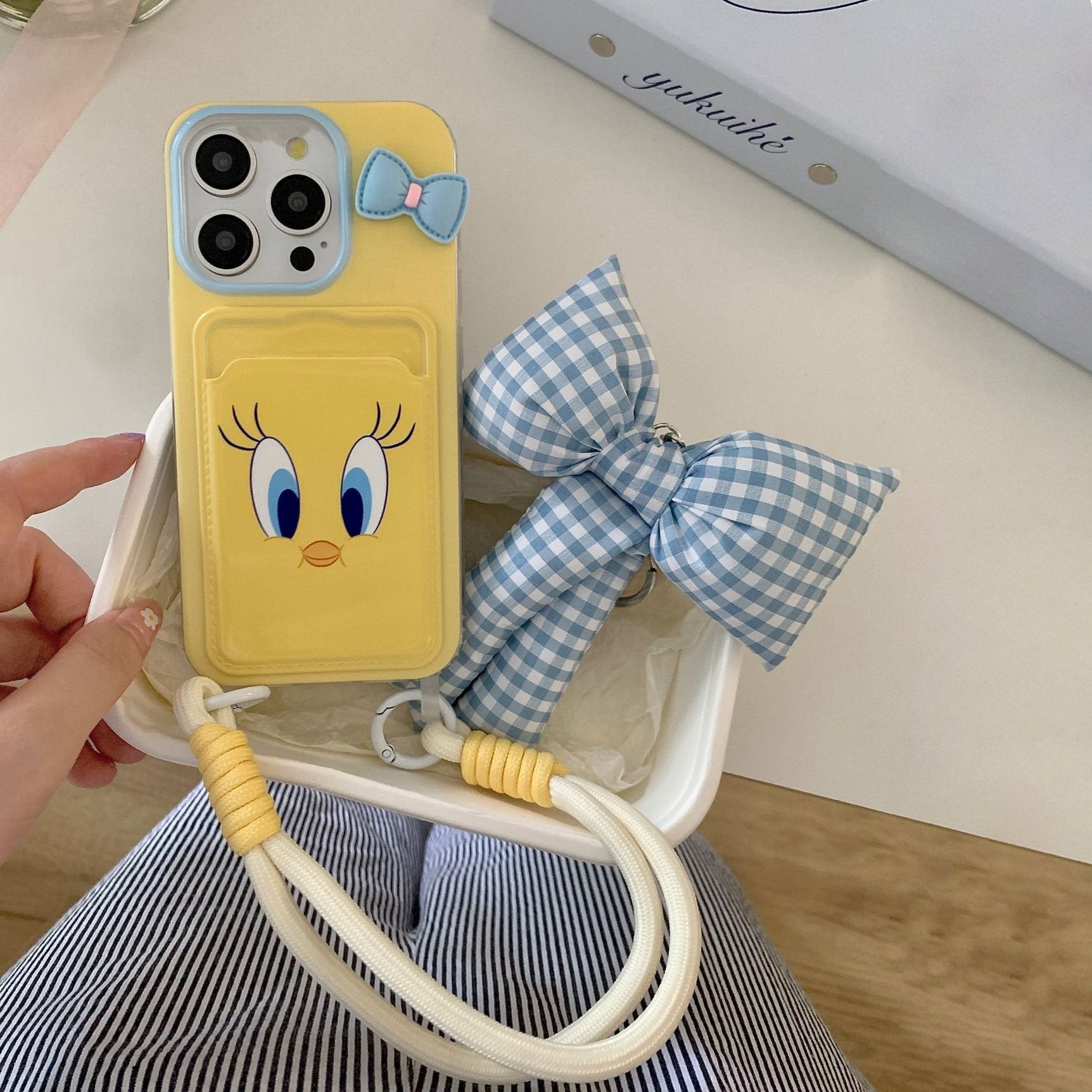 Adorable Goose Card Holder Case