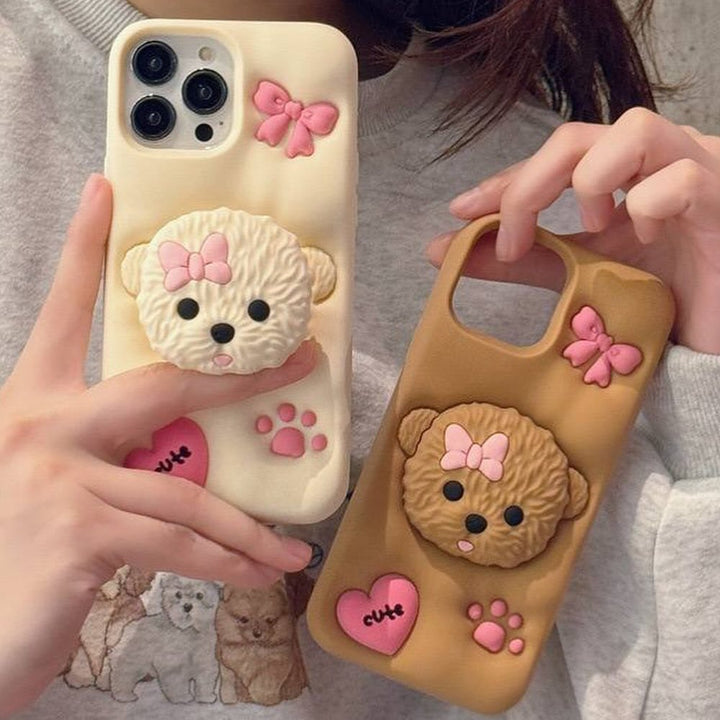 3D Mesmeric Puppy Love Case