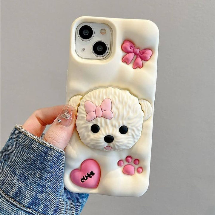 3D Mesmeric Puppy Love Case