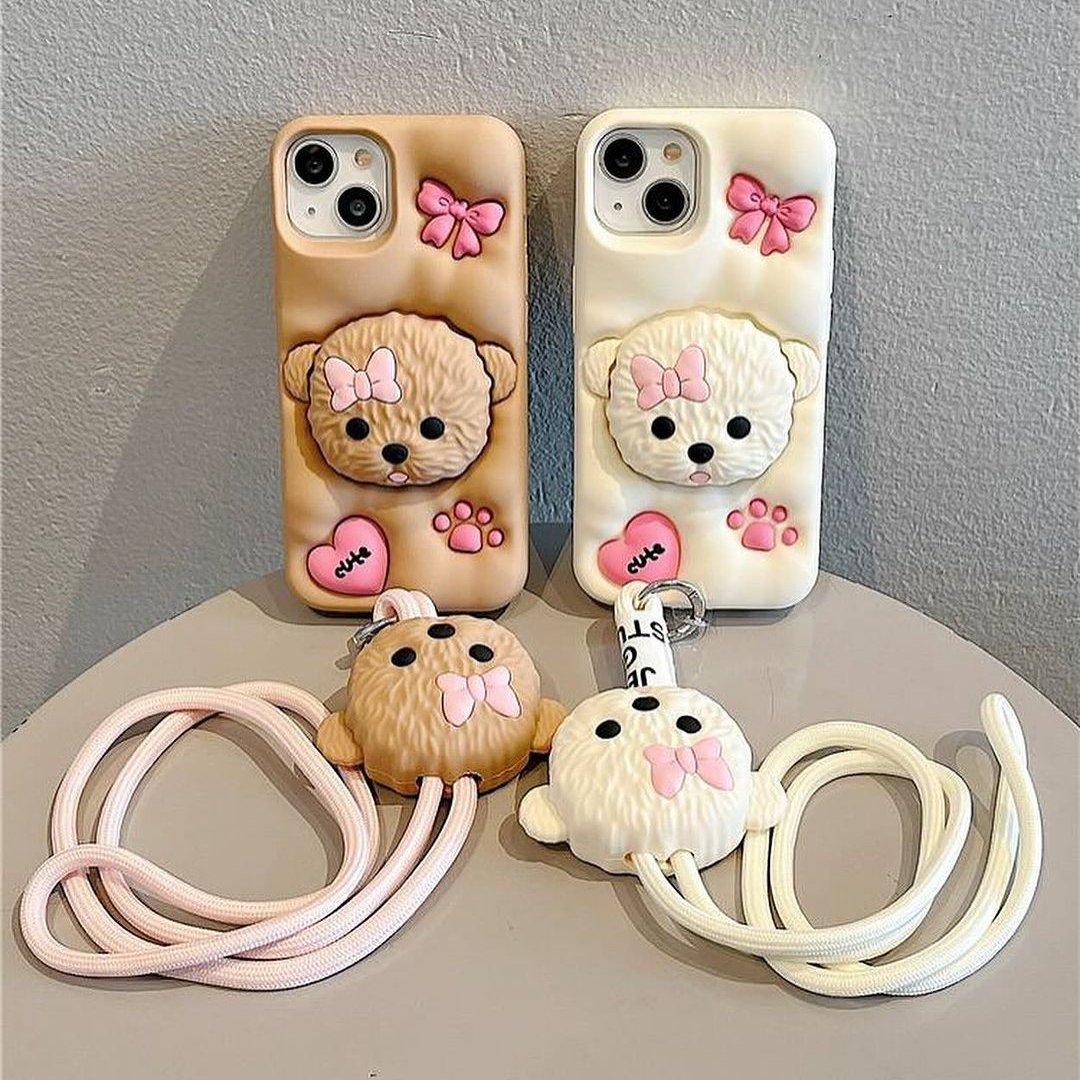 3D Mesmeric Puppy Love Case