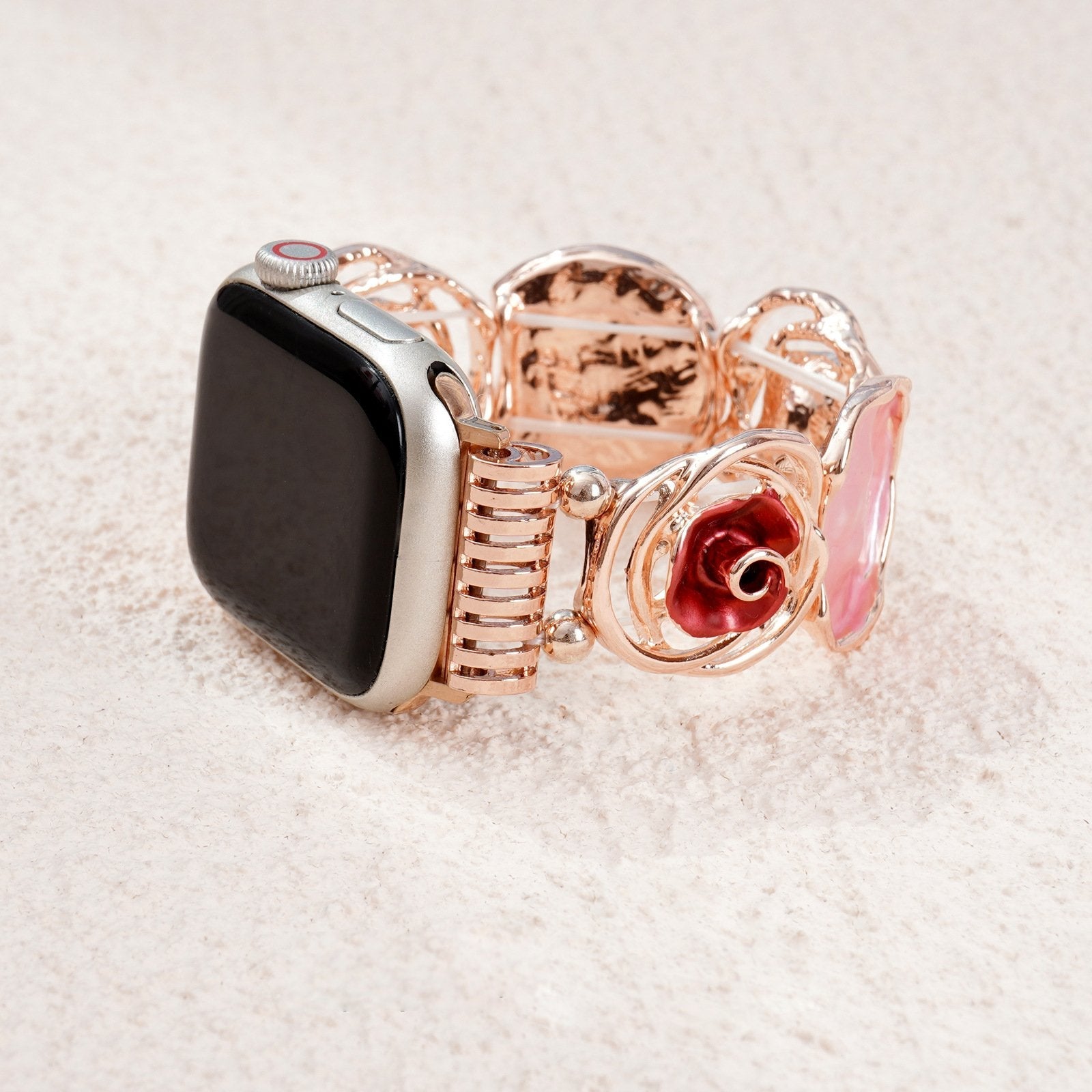 Adorable Rose Alloy Bracelet for Apple Watch