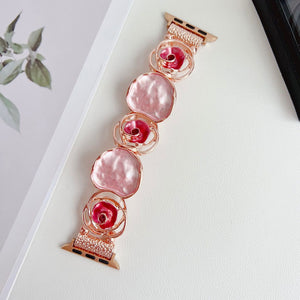 Adorable Rose Alloy Bracelet for Apple Watch