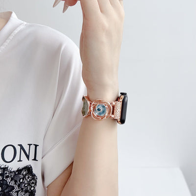 Adorable Rose Alloy Bracelet for Apple Watch