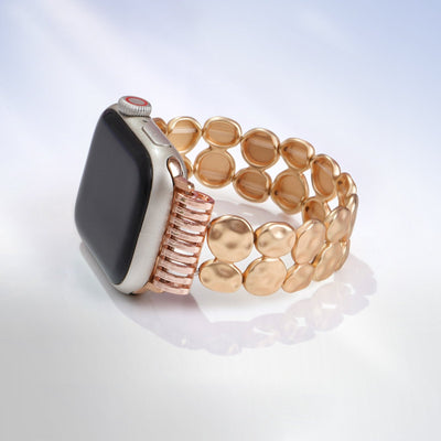 Radiant Gold Alloy Bracelet for Apple Watch