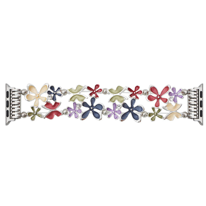 Petite Floral Alloy Bracelet for Apple Watch