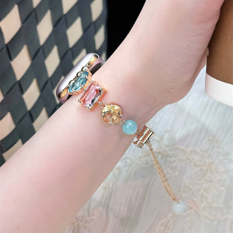 Luminous Gemstone Bracelet for Apple Watch