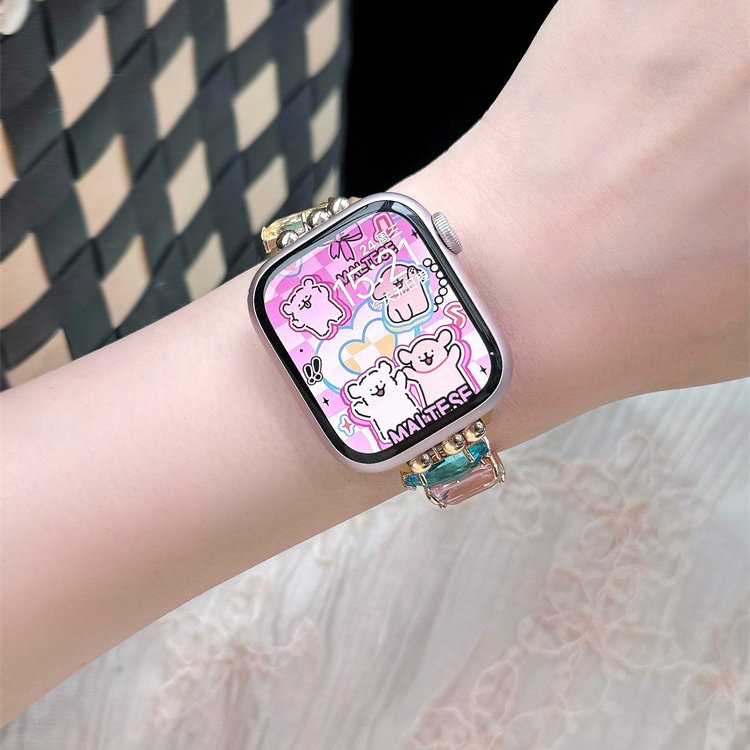 Luminous Gemstone Bracelet for Apple Watch