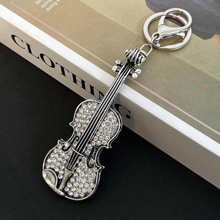 Unique Artistic Violin Keyring