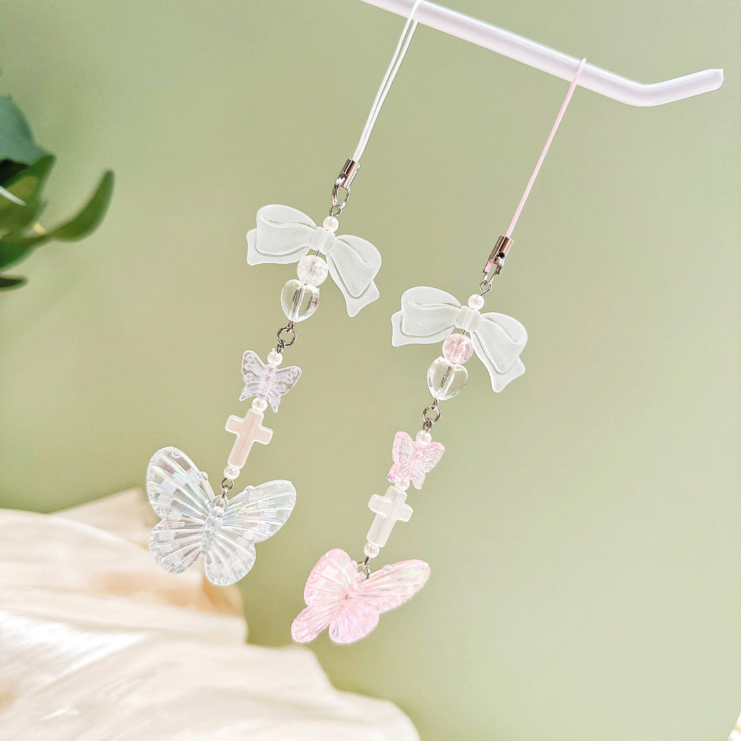 Charming Butterfly Phone Charm