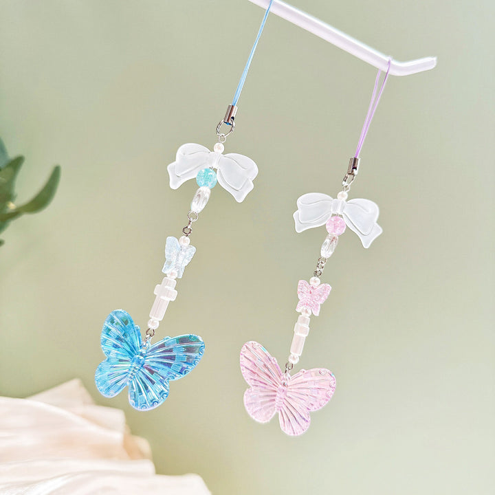 Charming Butterfly Phone Charm