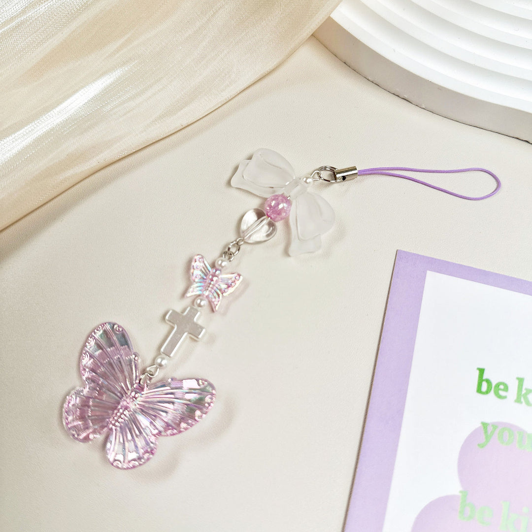 Charming Butterfly Phone Charm