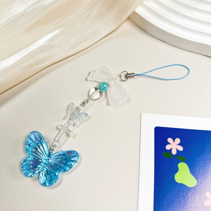 Charming Butterfly Phone Charm