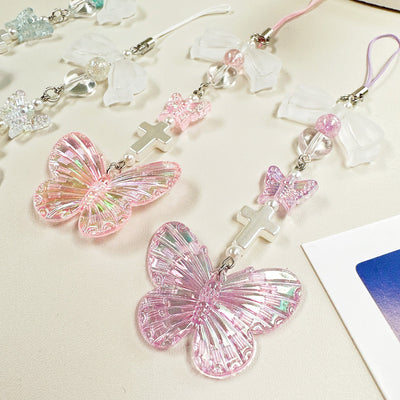 Charming Butterfly Phone Charm