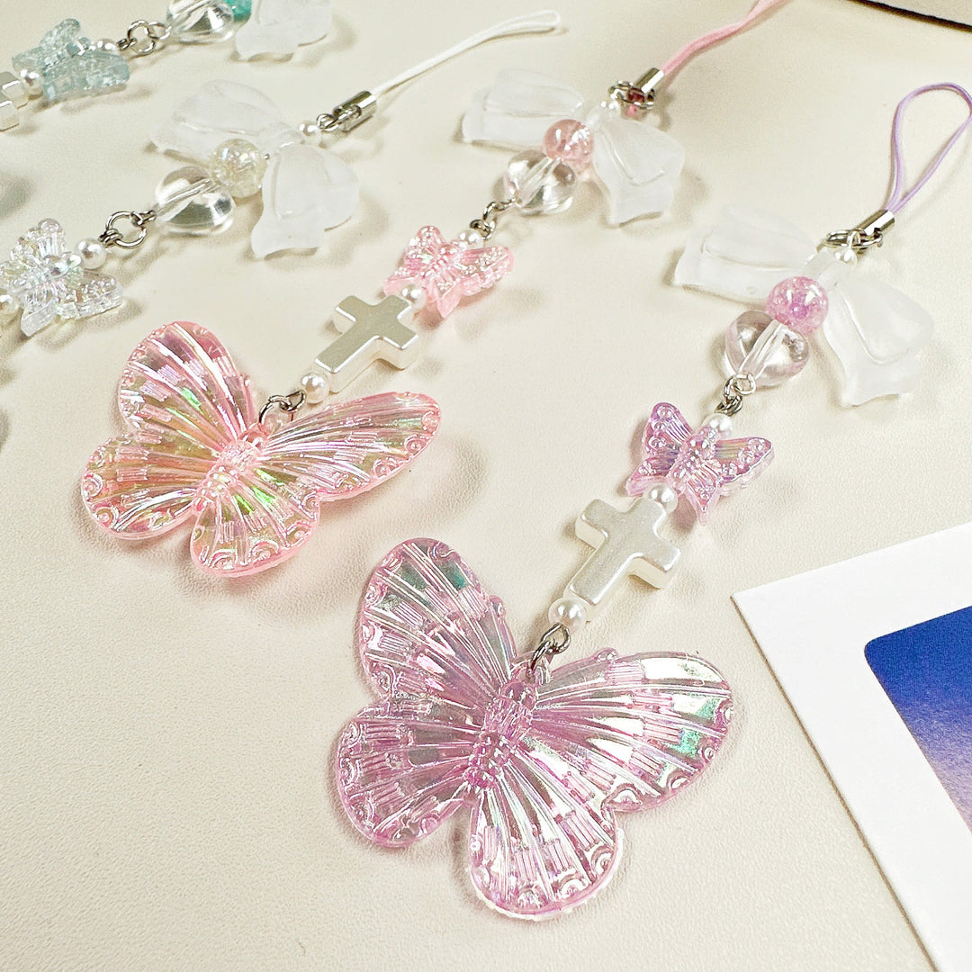 Charming Butterfly Phone Charm