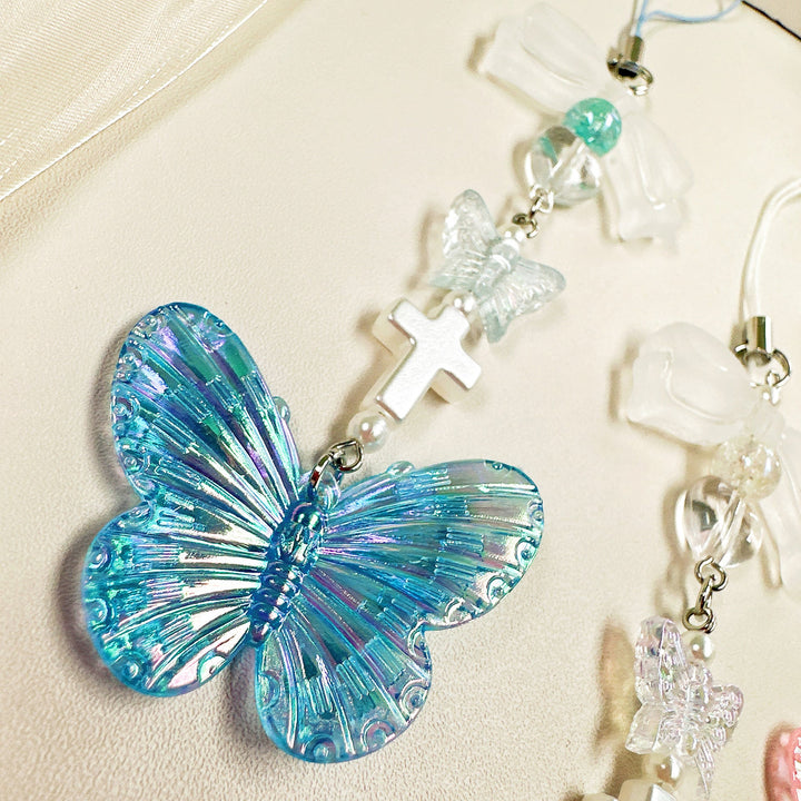 Charming Butterfly Phone Charm