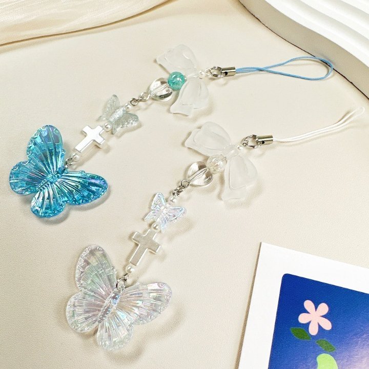 Charming Butterfly Phone Charm