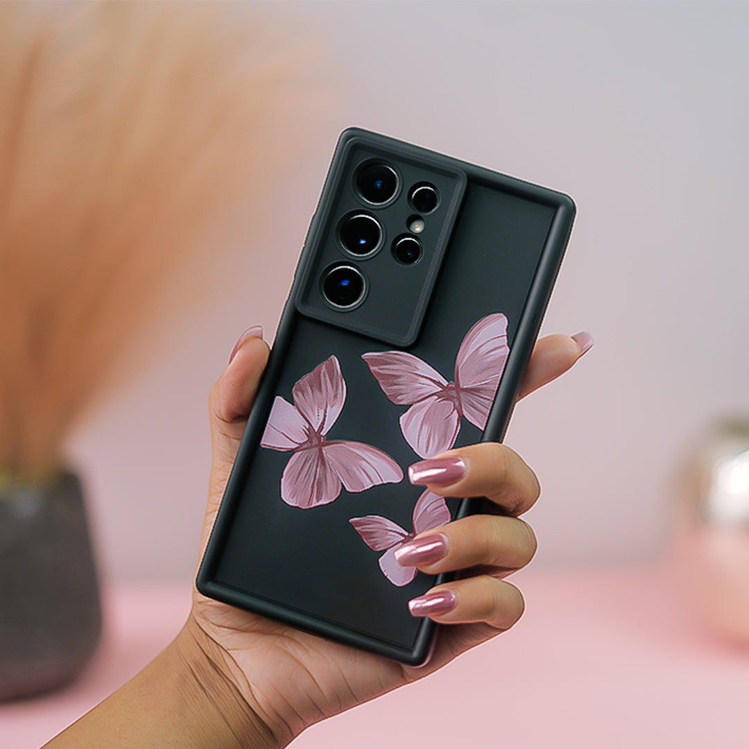Soft Butterfly Glamour Case - Samsung