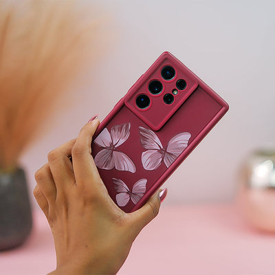 Soft Butterfly Glamour Case - Samsung