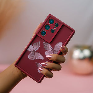 Soft Butterfly Glamour Case - Samsung
