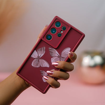 Soft Butterfly Glamour Case - Samsung