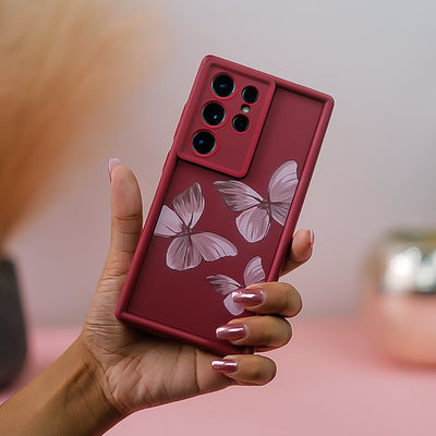Soft Butterfly Glamour Case - Samsung
