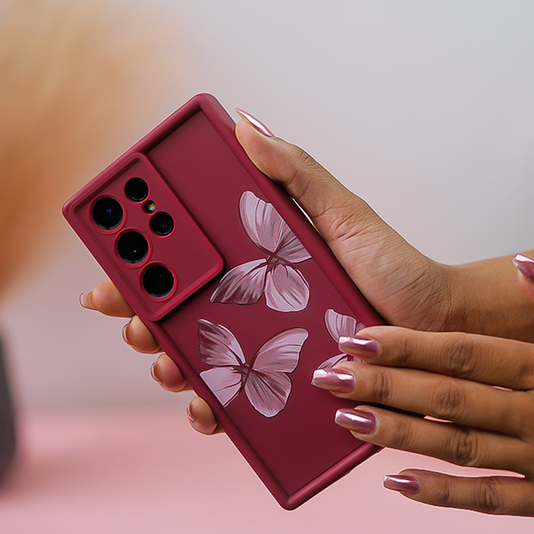 Soft Butterfly Glamour Case - Samsung