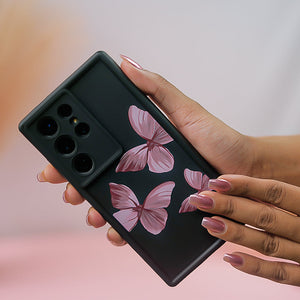 Soft Butterfly Glamour Case - Samsung