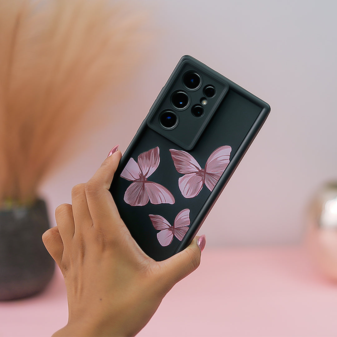 Soft Butterfly Glamour Case - Samsung