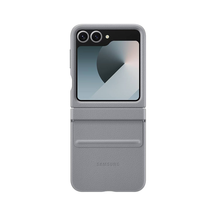 Galaxy Z Flip Series Faux Leather Folding Case