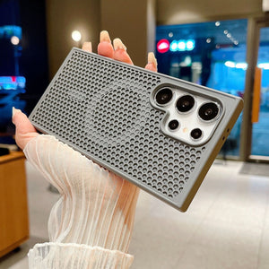 Magnetic Lattice Heat Dissipation Case - Samsung