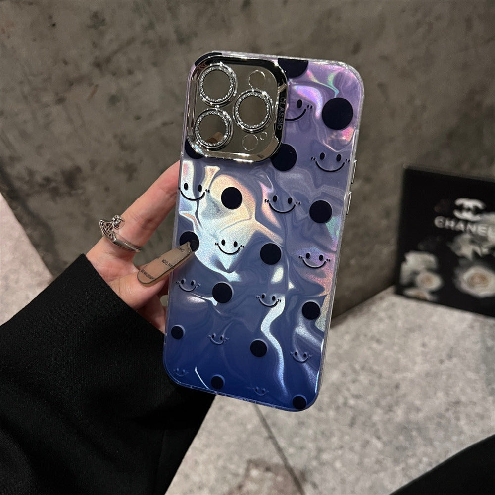 Prismatic Smiley Polka Dot Case