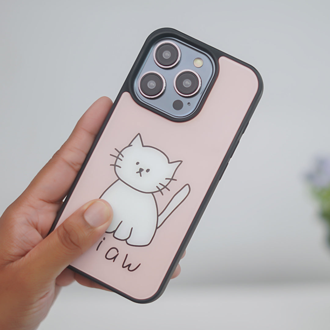 Cuddly Feline Cat Design Case