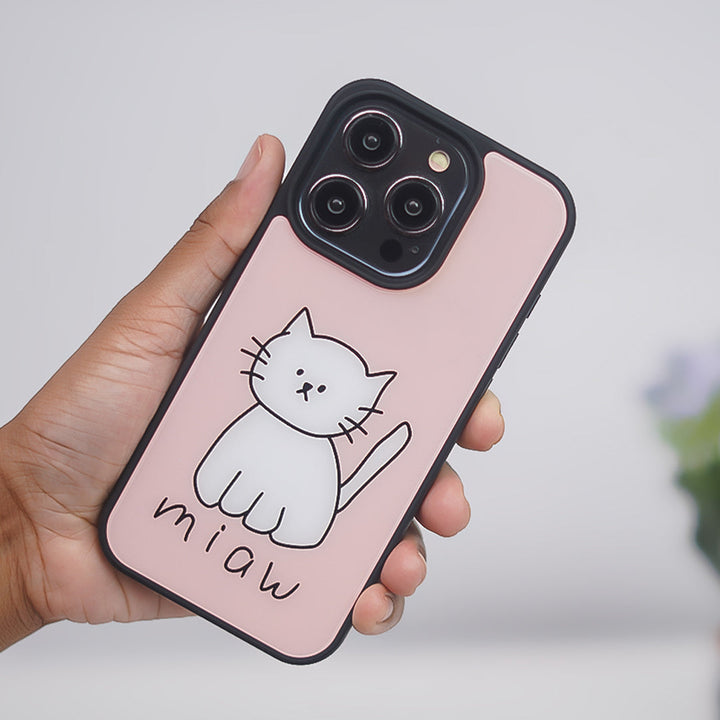 Cuddly Feline Cat Design Case