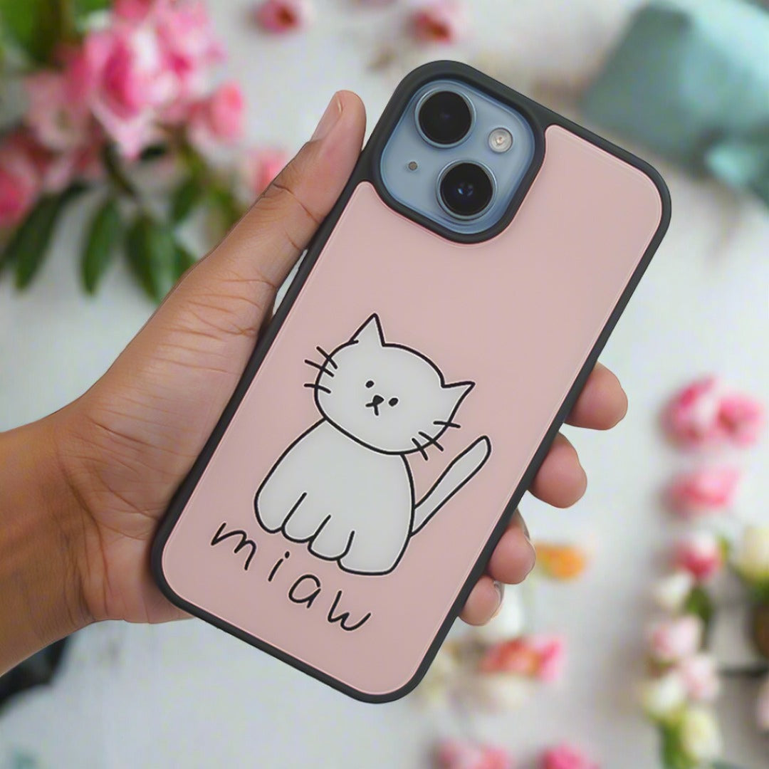 Cuddly Feline Cat Design Case