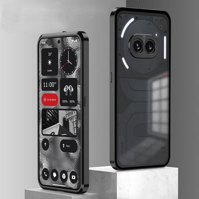 Ultra Thin Metal Frame Glass Case - Nothing