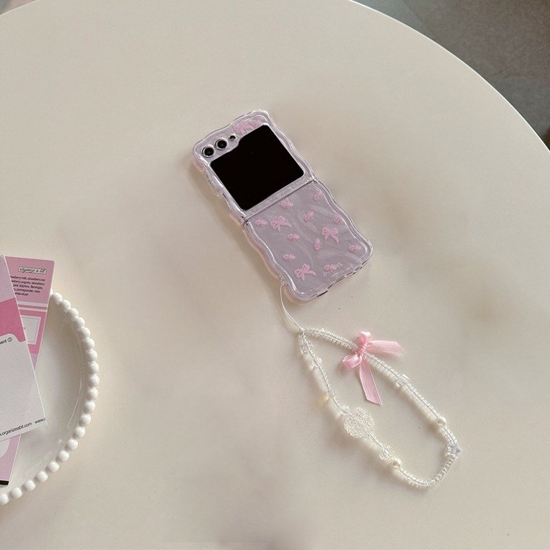 Pastel Bow Blossom Flip Case - Samsung