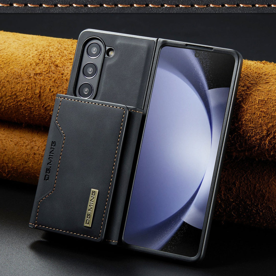 Galaxy Z Fold6 Versatile Magnetic Leather Wallet Case