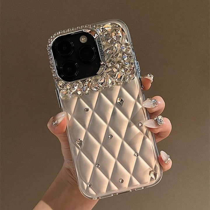 Sparkling Luxury Quilted Diamond Case