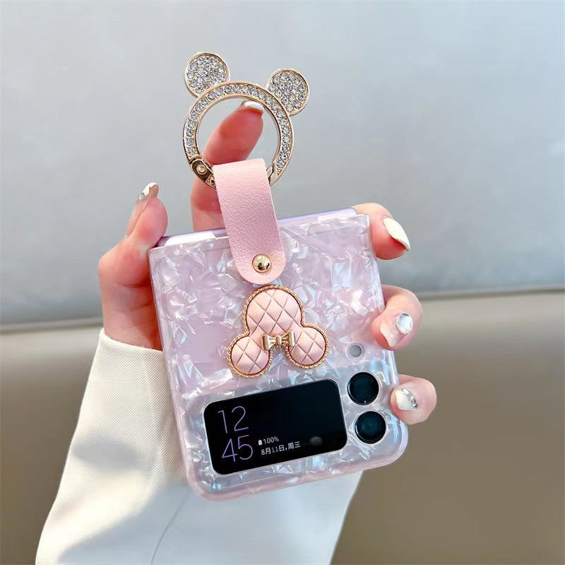 Elegant Conch Ring Grip Case - Samsung