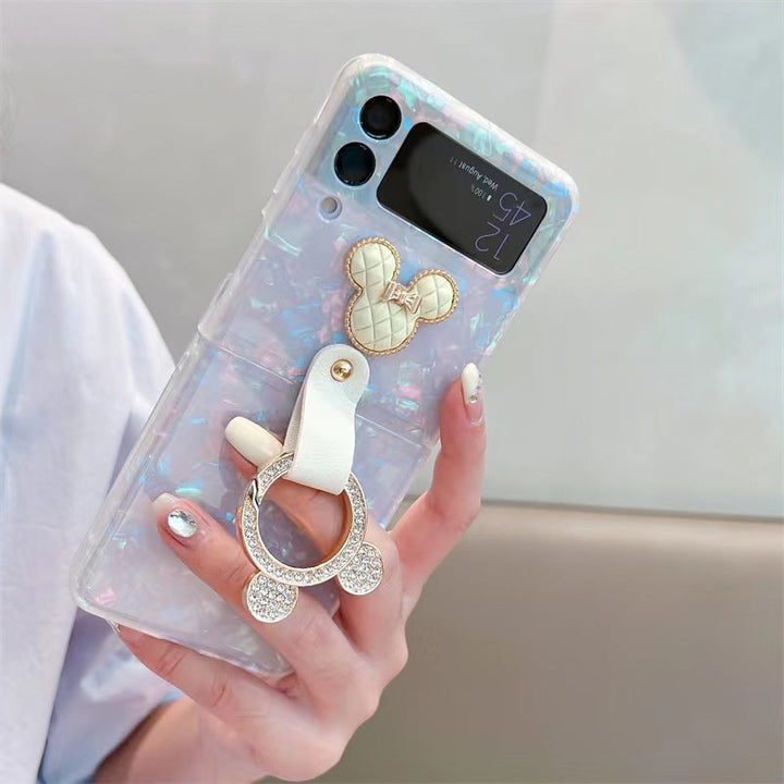 Elegant Conch Ring Grip Case - Samsung