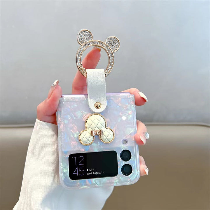 Elegant Conch Ring Grip Case - Samsung