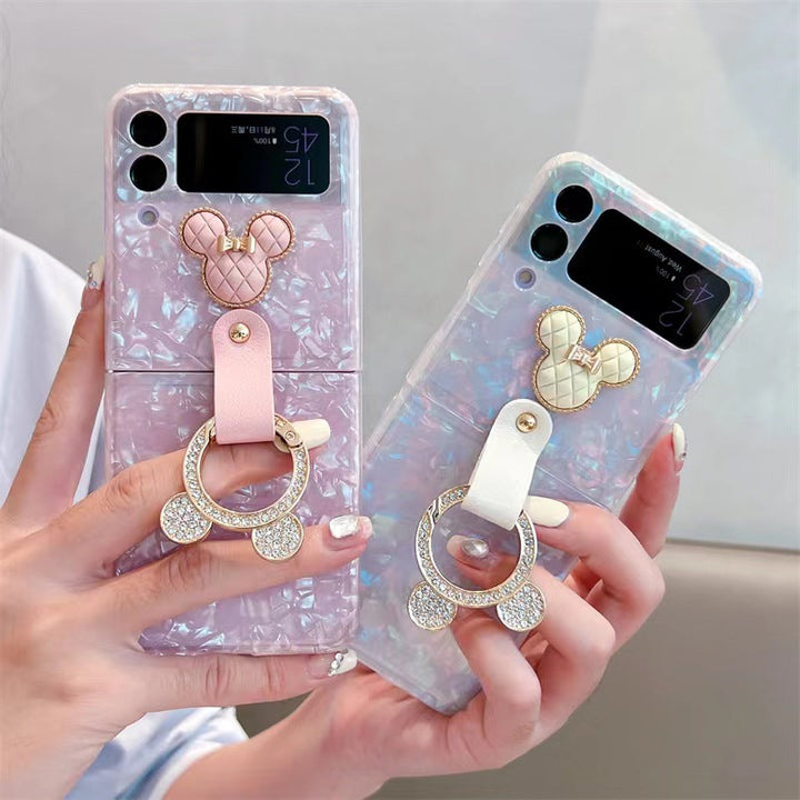 Elegant Conch Ring Grip Case - Samsung