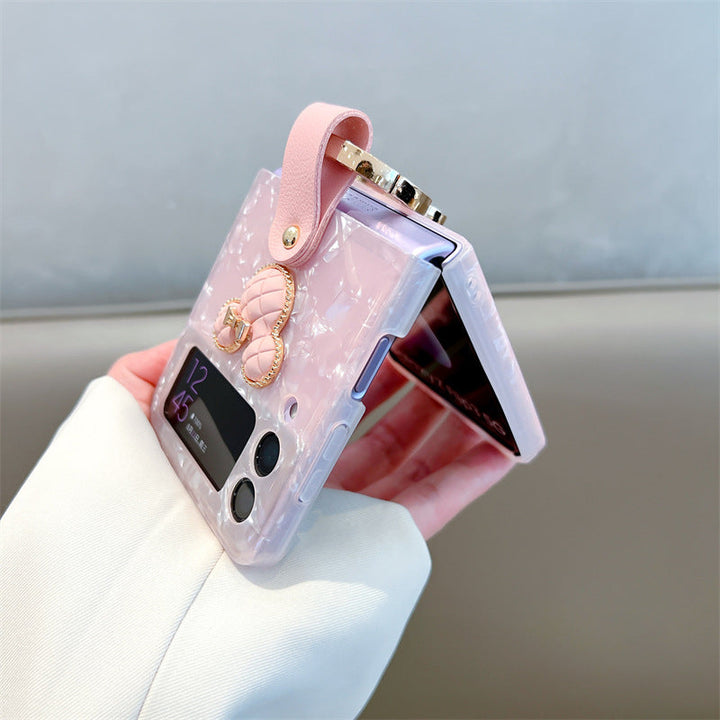 Elegant Conch Ring Grip Case - Samsung