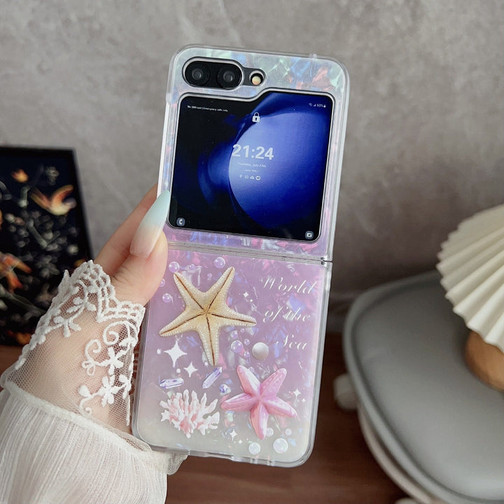 Seaside Starfish Charm Shell Case - Samsung