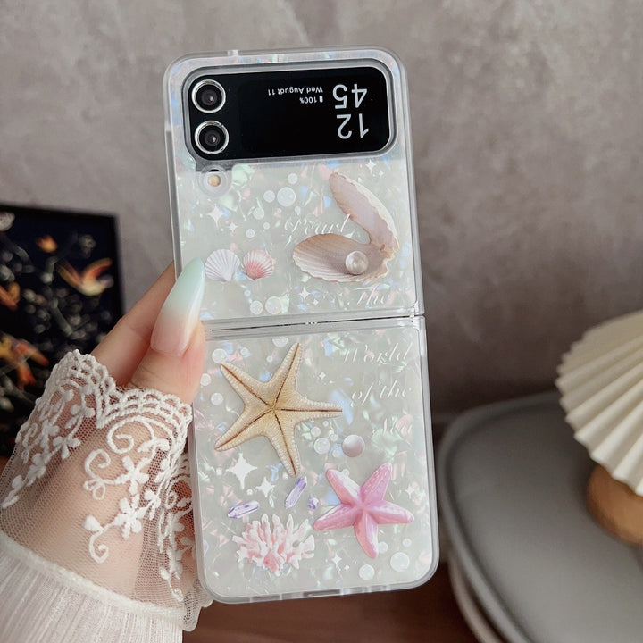 Seaside Starfish Charm Shell Case - Samsung