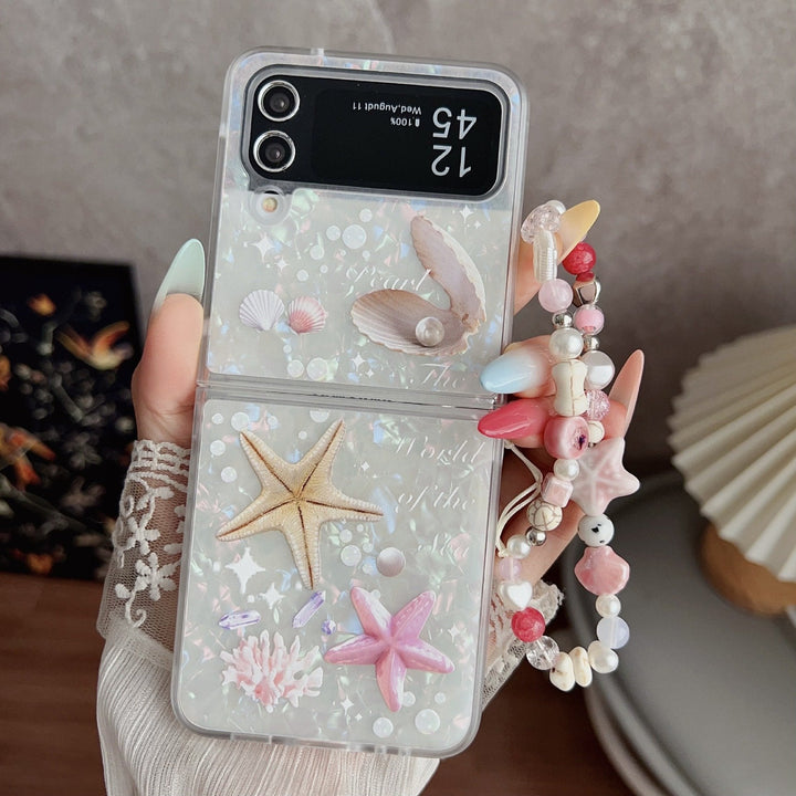 Seaside Starfish Charm Shell Case - Samsung