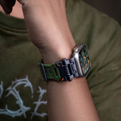 Rugged Tactical Strap for Apple Watch